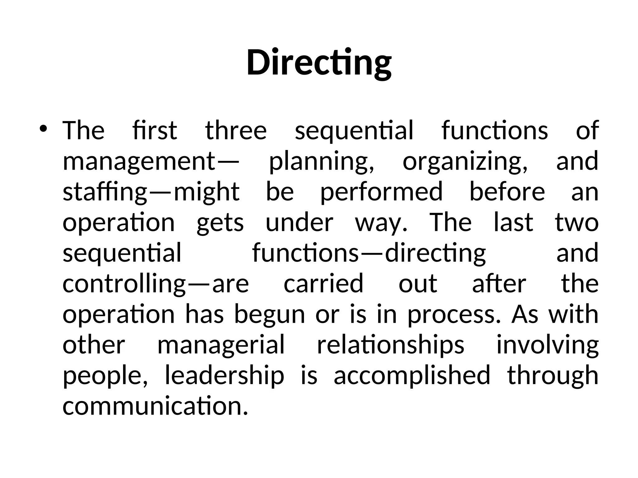 Chapter 2 3 the professinal housekeeper the management process ppt