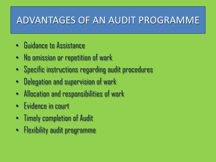 advantages and disadvantages of external audit Answer (1 of 6): there are many advantages of the internal audit first of all the main advantage of the internal audit is to eliminate the chances of the frauds the second thing if the internal auditor is appointed by the organization then they can easily cut down the burden of external auditor to do the audit in the business so this is the reason for appointing the internal audit for the. advantages and disadvantages of external audit Answer (1 of 6): there are many advantages of the internal audit first of all the main advantage of the internal audit is to eliminate the chances of the frauds the second thing if the internal auditor is appointed by the organization then they can easily cut down the burden of external auditor to do the audit in the business so this is the reason for appointing the internal audit for the.