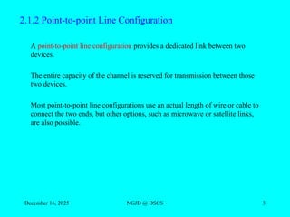 Multi Point Line Configuration Image Chapter 2 - Basic Concepts.ppt - university of moratuwa | PPT