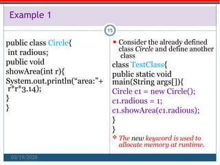 Comprehensive Introduction to Object Oriented Programming Concepts and ...