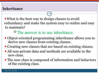 Comprehensive Introduction to Object Oriented Programming Concepts and ...