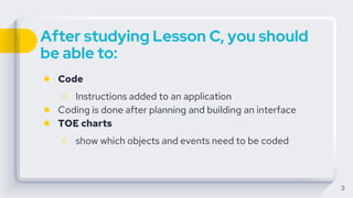 CHAPTER 3 - LESSON C | PPT