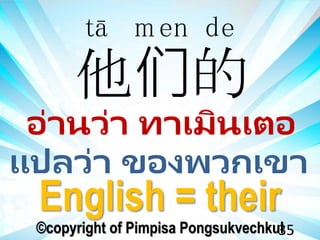 Chapter 2 chinese pronouns | PPSX