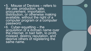 Misappropriation Computer Code Chapter 2 - Computer Engineering and IT Laws.pptx