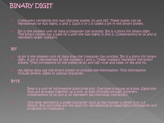 Chapter 2 computer system | PPT