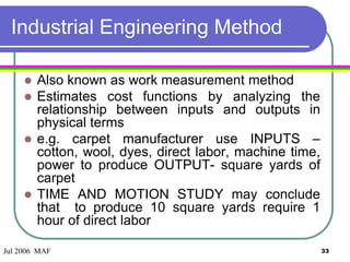 Chapter2 -cost_estimation_umy_sep2011 | PDF