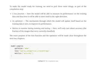 deep learning using python home assignment all 4 cos |... Chapter 2 - DeepLearning With Python.pdf