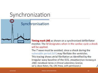 Synchronization
02/03/2026 MEDICAL INSTRUMENTATION 63
 