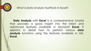 Comprehensive Guide to Descriptive Statistics Using MS Excel and SPSS | PDF