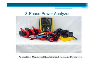 3-Phase Power Analyzer




Application: Measures all Electrical and Harmonic Parameters
 