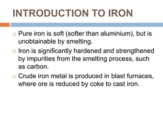 Such Iron Chapter 2 ferrous material structure and binary alloy system | PPTX