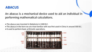 Comprehensive History and Evolution of Computers in the IT Era | PPTX