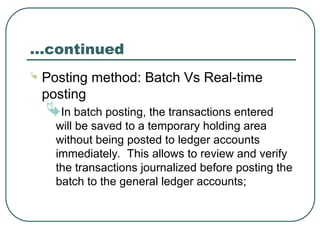 Chapter 2-getting started peachtree accounting.ppt