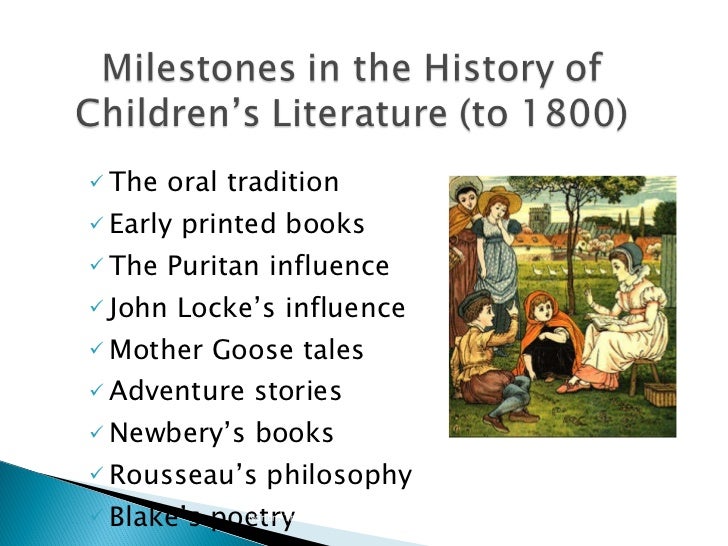 Chapter 2 History of Children's Literature