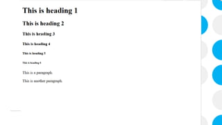 Chapter 2 - Introduction to HTML (Basic Structures and Syntax).pptx