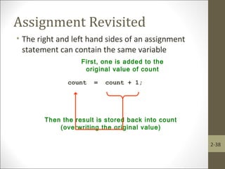 Chapter 2 java | PPT
