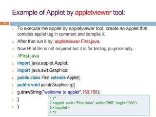 Advanced programming chapter 2 - Java Applet.pdf
