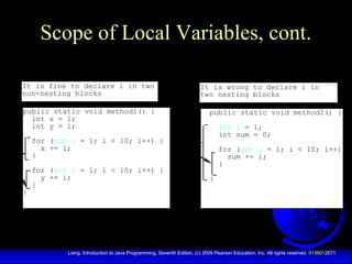 Chapter 2 Java Methods | PPT