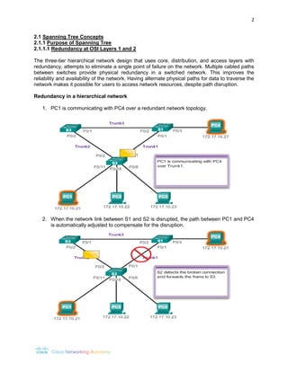 Chapter 2 LAN redundancy | PDF
