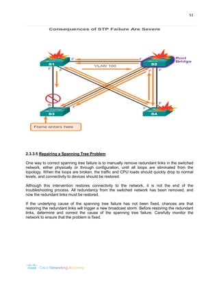 Chapter 2 LAN redundancy | PDF