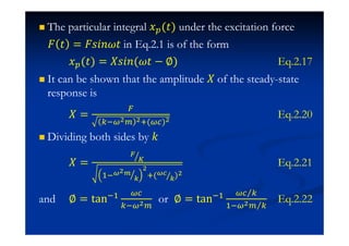 Chapter 2 lecture 2 mechanical vibration | PDF
