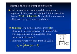 Chapter 2 lecture 2 mechanical vibration | PDF