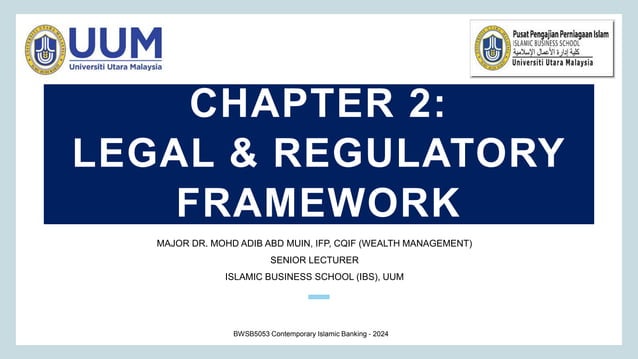 Chapter 2 Legal And Regulatory Framework Pptx Financial Regulation