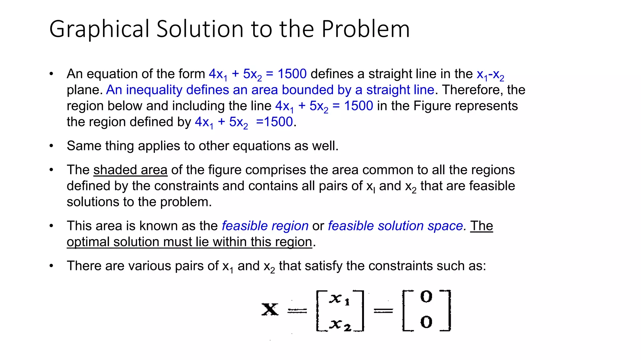 linear programming | PPTX