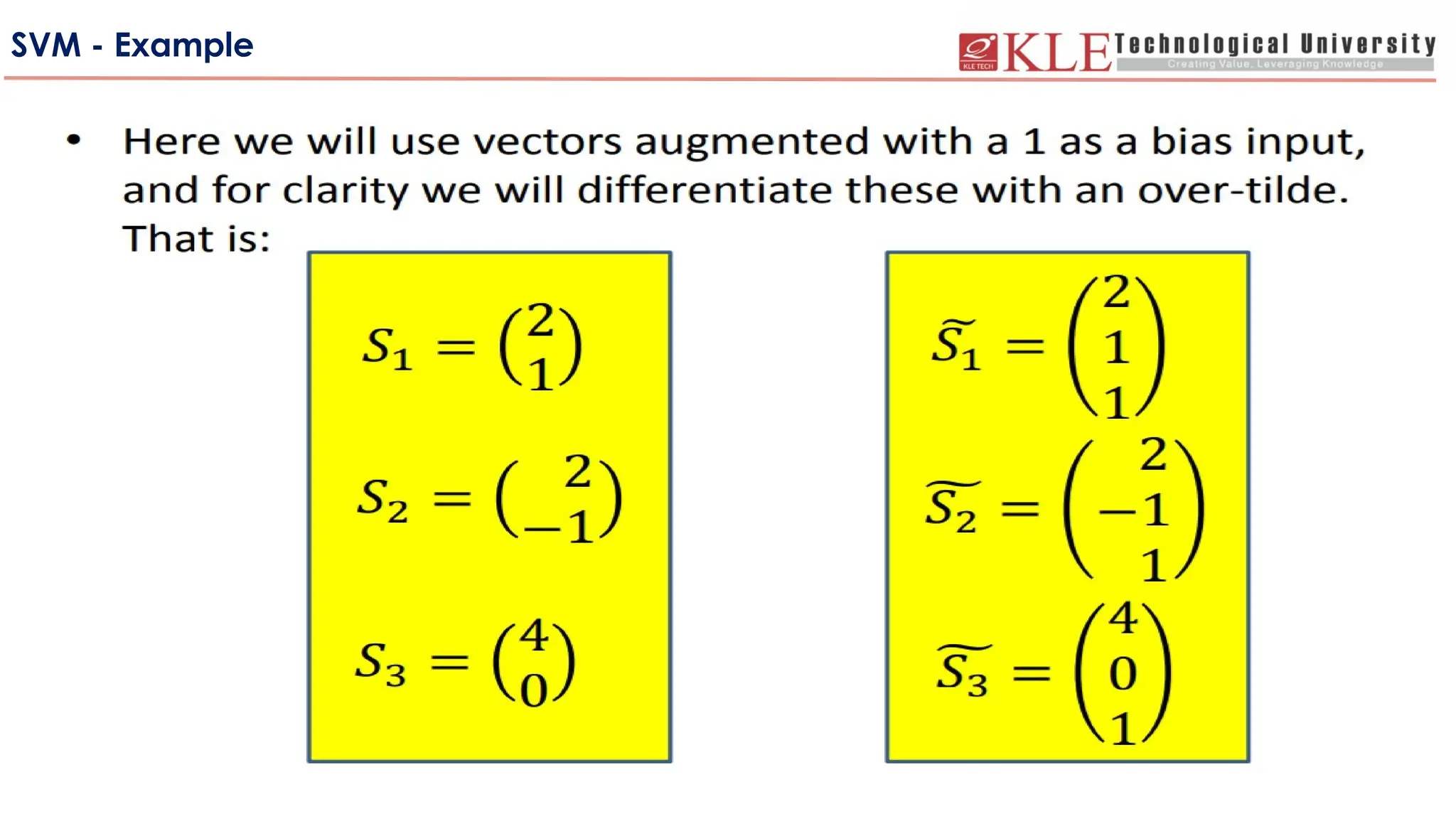 SVM - Example
 