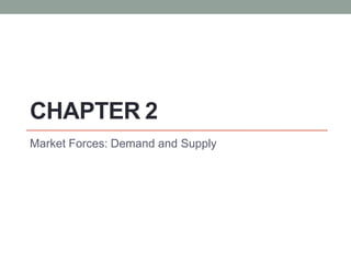 Chapter 2 market forces demand and supply | PPTX