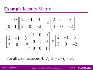 Chapter 2 matrices | PPTX