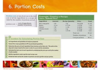 6. Portion Costs




                   51
 