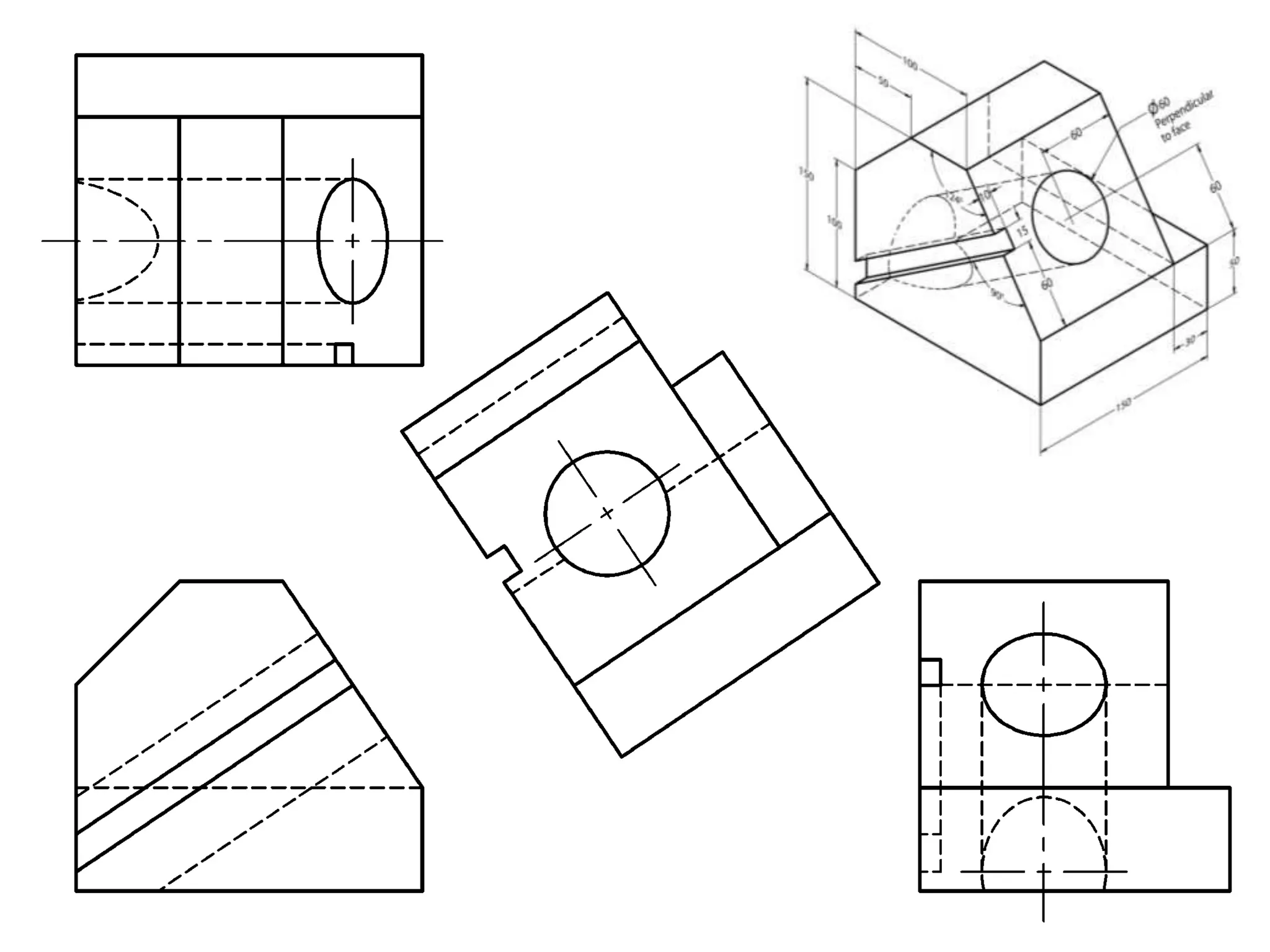 Chapter 2   orthographic projection - 2010