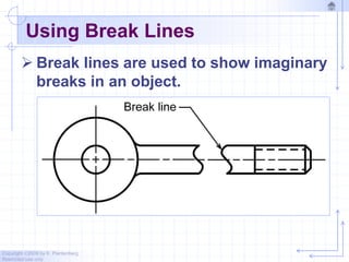 Chapter 2 orthographic projection - 2010 | PPTX