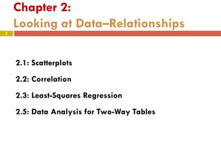 Chapter 2 part1-Scatterplots | PDF
