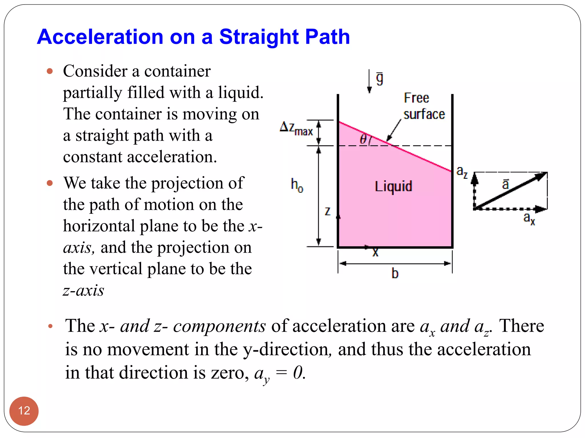 Fluid Mechanics Chapter 2 Part II. Fluids in rigid-body motion | PDF