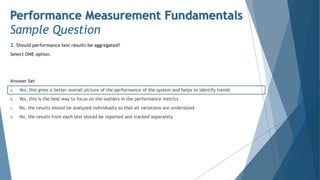 Chapter 2 - Performance Measurement Fundamentals | PDF
