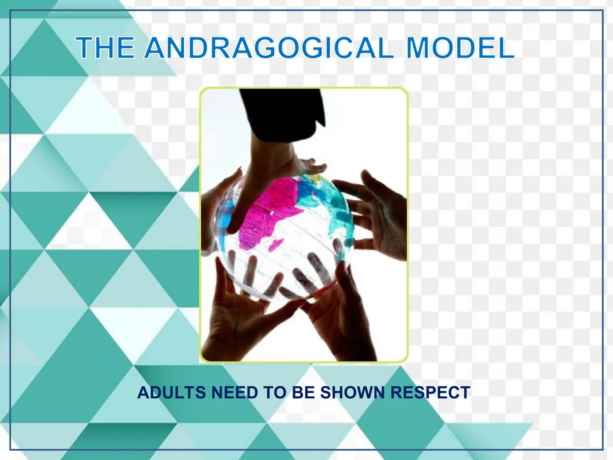 ADULTS NEED TO BE SHOWN RESPECT
 