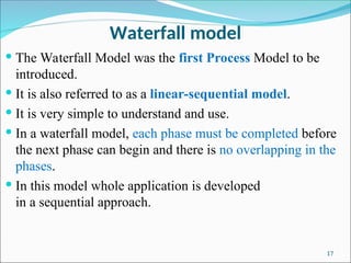 Comprehensive Guide to Software Processes, SDLC Models, and Development ...