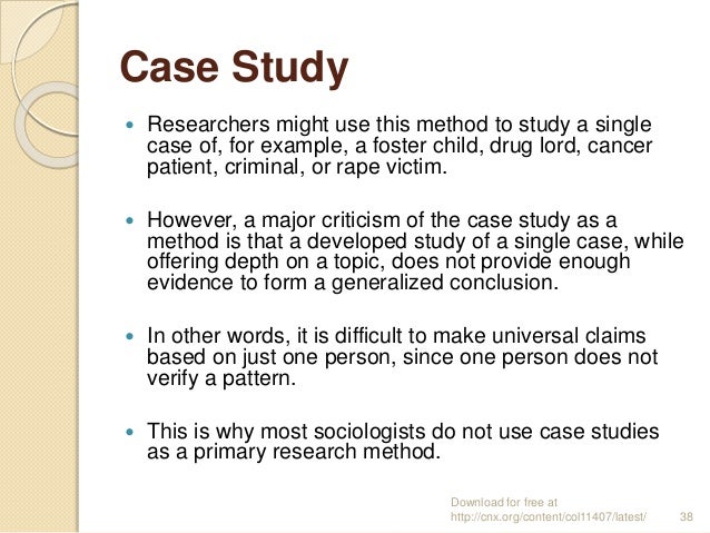 Research Methods In Sociology An Introduction