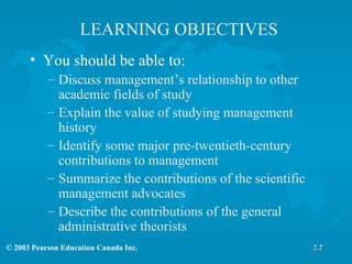 Chapter 2 The Evolution Of Management Theory Written In Different ...