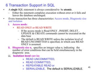 Chapter 2 -Transaction management lecture notes | PDF