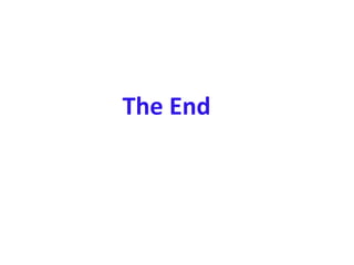 The End
 