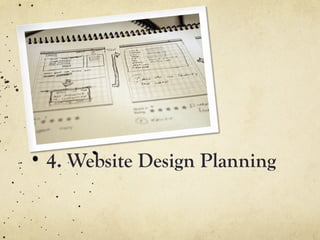 4. Website Design Planning
 