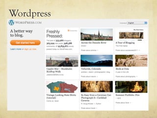 Wordpress
 