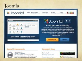 Joomla
 