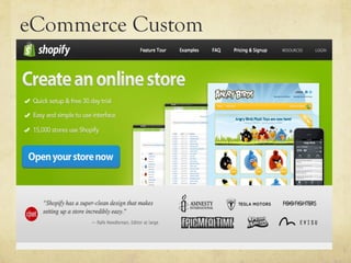 eCommerce Custom
 
