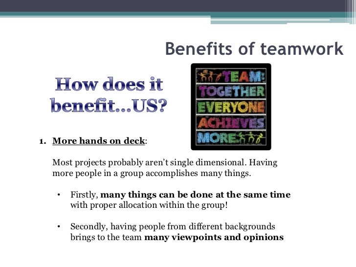 what makes a good team