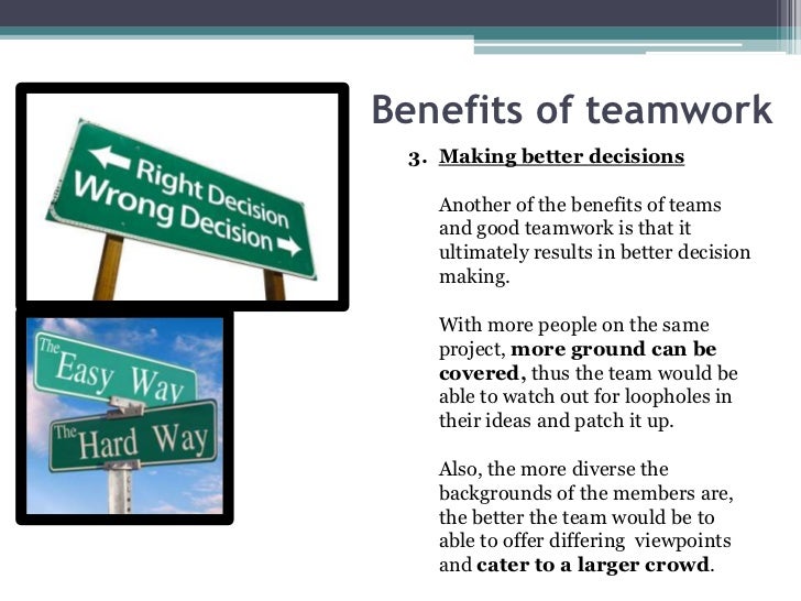what makes a good team