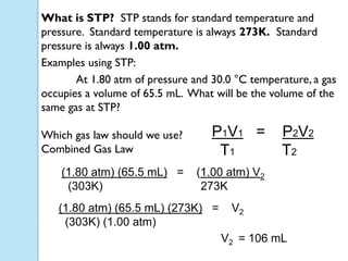 Comprehensive Overview of Gas Laws and Kinetic Molecular Theory | PDF